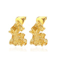 New Arrival Stud Earrings for Women Piercing Earring Fashion Jewelry Engagement Sculptural Textured Jewelry