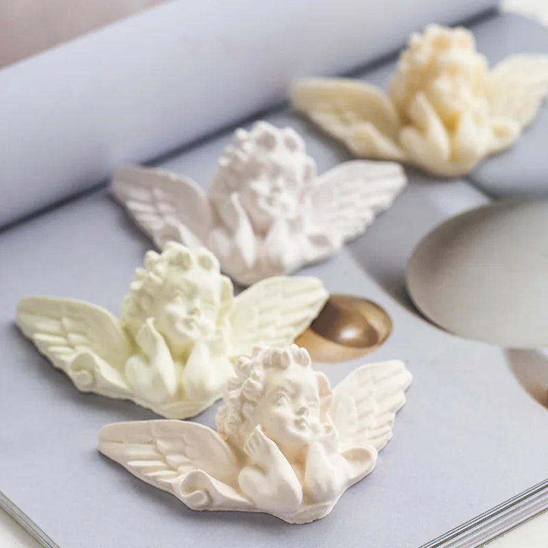 B-3482 Angel Frame Silicone Mold Fondant Molds Cake Decorating Resin Polymer Clay Soap Mold Candy Chocolate Mould