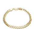 Evergreen Product High Quality Gold Plated Bracelet Accessories Popular Silver Gold 6mm Nk Bracelet Gifts for Women