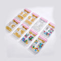 Colorful Metal Hair Ring Tubes Cuffs African Hair Jewelry Braid Accessories Decorations Dreadlocks Dread Beads