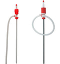 Hand Operated Chemical Siphon Drum Pump for Water-based Fluids Detergents Waxes Soaps Antifreeze Some Mild Acids