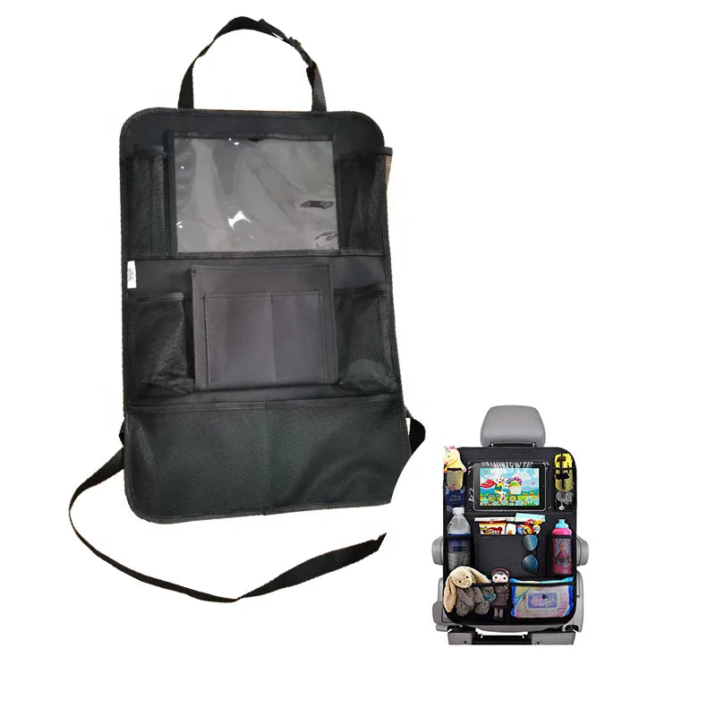 Large Capacity Car Organizer Seat Back Storage Bag Car Seat Receiving Organizer