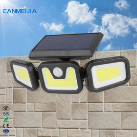 Rts Oem Street Security Ceiling Solar Lamp Lantern Solar Outdoor Wall Light Panel Lampara Solar Garden Lights Waterproof Led