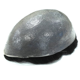 Stock Invisible Hairline India Human Hair Thin Skin Men Wig Toupee