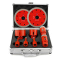 M14 Diamond Drill Bit Set Vacuum Brazed High Speed Steel Tile Hole Saw Core Drill Bit Diamond Tools Cutting Bit