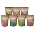 Stand up Zipper Brown Kraft Paper Resealable Ziplock Heat Sealable Food Storage Doypack Packaging Pouches Bag