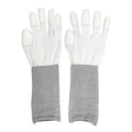 ALLESD 13 Inch White Extended PU Coated Top Fit Gloves PU Polyester Working Glove