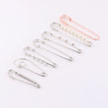Factory Supply 3 Inch 3 Loops Metal Garment Knit Safety Pin for Brooches Finding Charms