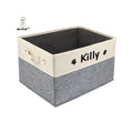 KUYUE  Foldable Storage Baskets Soft Cotton Fabric Empty Small Organizer Functional Design for Home Office Gifts