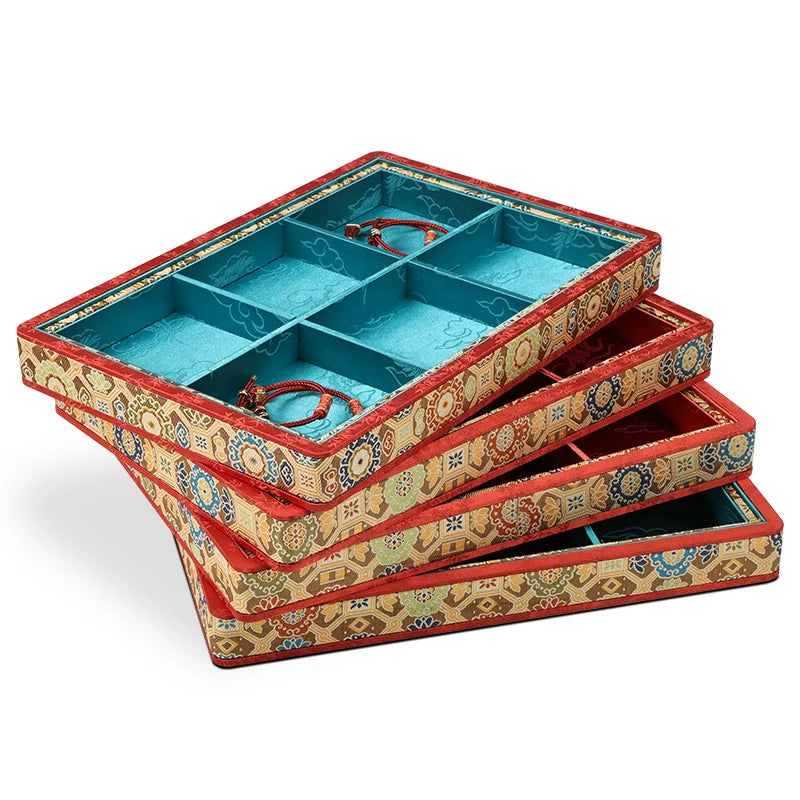 Jinsky New Product Fashion Jewellery Tray Display Jewelry Jewlery Display Tray Necklace Earrings Ring Bracelet Showcase