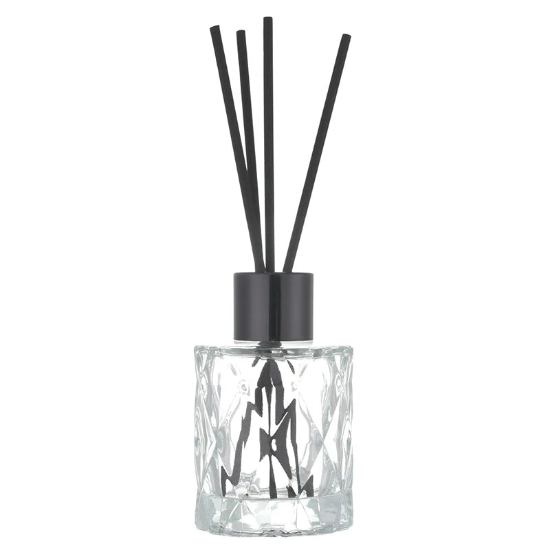 Glass Diffuser Bottle 50ml Room Aroma Bottles Clear Crystal Fragrance Reed Diffuser Bottle