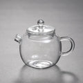 Customizable 150ml High Borosilicate Glass Tea Pot with Plastic Handle 150ml Drinkware Coffee & Tea Sets
