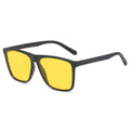 2022 Vintage Retro Blue Square Sunglasses for Men Fashionable PC Frame Sun Glasses for Men and Women