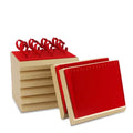 DOC Luxury Jewelry Ring Earrings Exhibitor Storage Tray PU Leather and Velvet Jewelry Display Trays