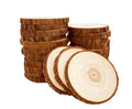 Wood Circles Eco-Friendly Wall Hanging Home Decor Rustic Wedding Christmas Craft Diy Natural Polished Wood Slices Pieces