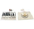 Ready to Ship AE U.A.E. National Day Spirit of the Union Magnetic Metallic Pocket Pin Badge for UAE Dubai Flag National Day