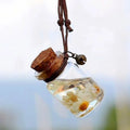 Car Perfume Glass Bottle Hanging Aromatherapy Oil Air Freshener Scent Fragrance Aroma Diffuser