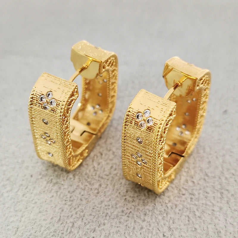 Luxury Fine Fashion Jewelry Accessories Ear Cuff Zircon Earrings Wholesale Bulk 2023