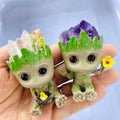 Wholesale Groot Plant Pot Home Decor Groot Flower Pot Crystal Groot