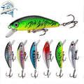 55mm Plastic Bionic Artificial Mini Fishing Bait Sinking Hard Lures Minnow for Bass