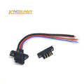 External Battery Male + Female Connector for ES1 ES2 ES4 Electric Scooter Accessories Battery Connector Parts Electric Scooter