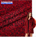 Factory Knitted 100% Polyester Two Tone Soft Teddy Fleece Sherpa Fabric for Garment
