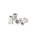 Ss304 Open Cylindrical Countersunk Head Rivet Nut  Stainless Steel Blind Rivet Nut Tool Pneumatic Nutsert
