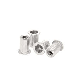 Ss304 Open Cylindrical Countersunk Head Rivet Nut Stainless Steel Blind Rivet Nut Tool Pneumatic Nutsert