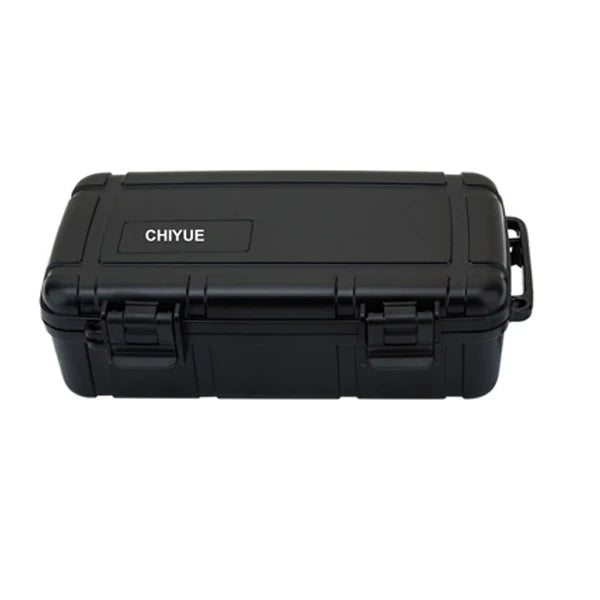 Portable Travel Cigar Box with Humidifier Hygrometer Fashion Waterproof Moisturizing Case That Holds 10 Cigars OEM/ODM Supported