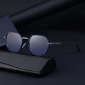 2023 New Retro square Box Sunglasses Men's Sunscreen Driving Driving Sunglasses Male Shades