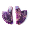 Diy Cheap Amethyst Guasha Stainless Steel Board Competitive Price Folk Crafts