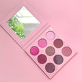 Eyes Makeup Base Cosmetics Eyeshadow Pallet Metallic Shimmer Loose Pigmented Big Private Label Eyeshadow Palette