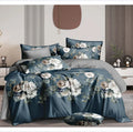 2022 King Queen Double Single Size Cover Set 4 Pieces and 3 Pieces Bed Sheet Blanket Set