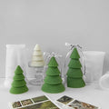 New 3D Christmas Tree Silicone Mold for Epoxy Resin Making Ideal for Christmas Gifts & Home Decoration