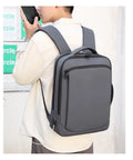 School Bags Multifunction Smart Backpack Work Bagpack Mens Business Back Packs Laptop Travel Backpack Bag With USB Charging Port