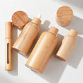5ml-100ml Bamboo Wooden Case Glass Dropper Bottle Essential Oils Bottles for Health Personal Care With Screw Cap