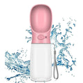 550ml Leak Proof Portable Pet Water Dispenser Puppy Dog Water Bottles for Travel