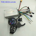 TF300 Instrument Panel+Finger Shifter+Setting Button+6 MOSFET Controller 48V15A18A20A25A Electric Bicycle Accessories SCOOTER