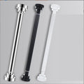 Hole-free Telescopic Rod Clothes Hanger Curtain Rack Bathroom Curtain Rod Closet Support Rod