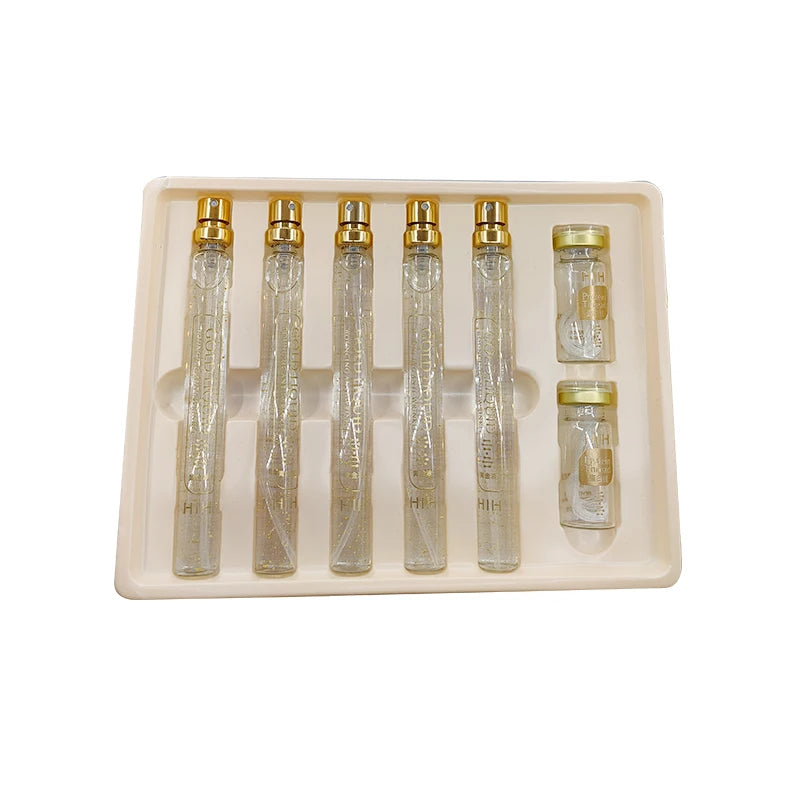 Vesta New Hot No Needle Magic Line Face Thread Lift Gold Protein Line Carving Serum for Anti-wrinkle
