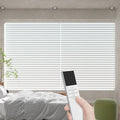 Auto Shangri La Blind Roller Sheer Curtain Motorized Silhouette Shade Shangri-La Blinds for Room