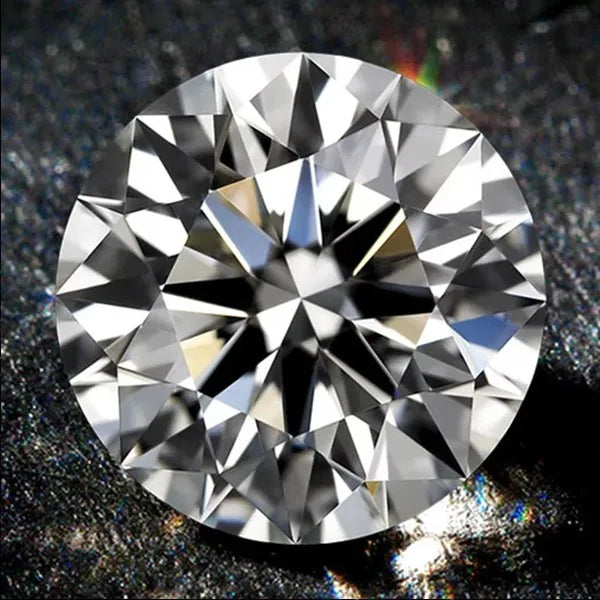 VVS1 White D EF GH IJ Color Moissanite Diamond 4mm to 10mm Excellent Cut Loose Lab Grown Round Cut Moissanite