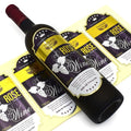 Hot Stamping Silver Roll Waterproof Adhesive Sticker Label Private for Wine Bottle