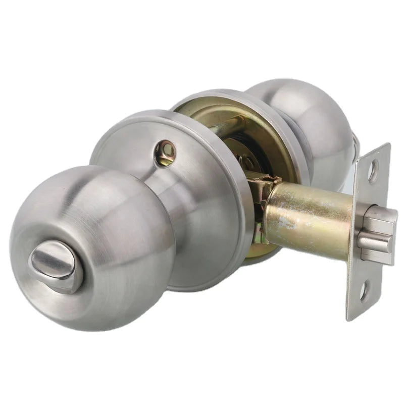 Roeasy 587 SS-ET American Style Zinc Bedroom Door Lock Tubular Cylinder Key Unlock for Hotels
