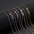 Wholesale Adjustable Brass Alloy Y Type Drop and Lariat O Type Box Type Rope Chain  Necklace Women Necklaces Jewelry Supplier
