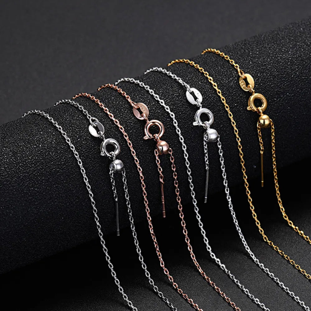 Wholesale Adjustable Brass Alloy Y Type Drop and Lariat O Type Box Type Rope Chain  Necklace Women Necklaces Jewelry Supplier