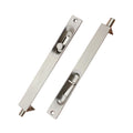 304 Stainless Steel SS Finish Safety Flush Sliding Hook Lock Vertical Door Foot Bolt