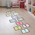 Hot Sale Pvc Vinyl Floor Sticker on Floor Tile Waterproof Floor Decal for Preschool Games