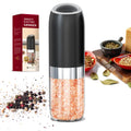 Original Factory 176ML Large Capacity Pepper Mill Battery-operated Portable Electric Gravity Pepper Mill Salt Grinder