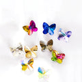 High Quality K9 Glass  Butterfly Shape Point Back AB Rhinestones for Nail